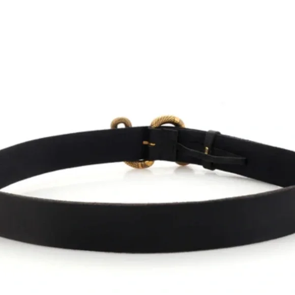 Gucci Snake Buckle Leather Belt Unisex - Picture 7 of 7